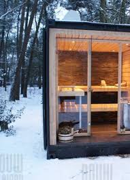 Shipping Container Sauna Outdoor Sauna Building A Sauna Sauna House