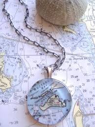 Nautical Chart Accessories And Jewelry Fashion Nautical Style