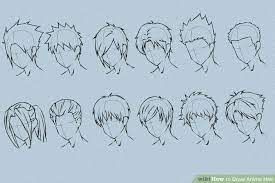 How To Draw Anime Hair How To Draw Anime Hair Anime Hair Manga Hair