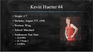 Kevin huerter signed a contract with the atlanta hawks for $7.6 million guaranteed with a possibility to earn a total of $11.9 million after his fourth season. 2018 Nba Draft Player Profile Kevin Huerter Slc Dunk
