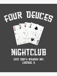 Four Deuces Nightclub" Poster for Sale by havatees | Redbubble