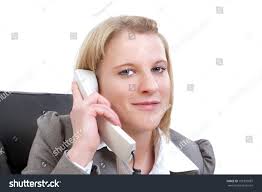 Young Beautiful Business Woman On Phone Stock Photo 101392087