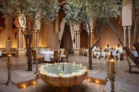 Moroccan Restaurant At Amanjena Resort Marrakech Morocco Elegant Restaurants Marrakech Morocco Honeymoon