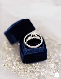 Engagement Ring Box Navy Ring Box Blue Ring Box Proposal Etsy Vintage Ring Box Handmade Ring Box Proposal Ring Box
