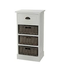 Looking for good round bedside tables for your home? Nightstand Wood White 4 Drawers