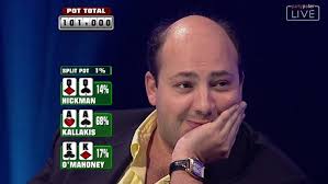 Patrick Leonard coaches Callum Hamilton for the MILLIONS Online Main Event 