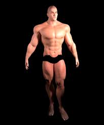 Muscular Man Heroic Model Rigged Cgtrader He is a green, strong, and obese humanoid, who is often seen with his best friend, hi five ghost. muscular man heroic model 3d model
