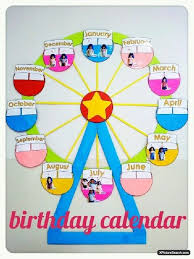 class decoration charts 2018 birthday chart classroom