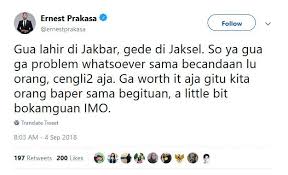 Suara dan arti kata kata semua hero marksman~mobile legends. 10 Cuitan Kocak Netizen Soal Stereotipe Anak Jaksel Bikin Ngakak