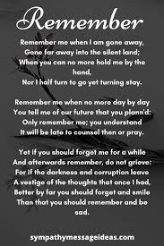 The 21 Most Moving Poems About Grief And Mourning Sympathy Card Messages
