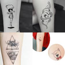 Professional tattoo artist luke turner. Flower Snake Fake Tattoo Cute Rabbit Dancing King City Body Art Waterproof Temporary Tattoo Stickers Buy At The Price Of 0 25 In Aliexpress Com Imall Com
