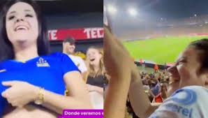 Mujer que mostró los senos por gol de Tigres aparece con nuevo video viral  - Fútbol Internacional - Deportes - ELTIEMPO.COM