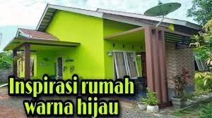 Contoh paduan warna cat rumah minimalis baik untuk warna tampak depan maupun bagian dalam. Inspirasi Rumah Warna Hijau Youtube