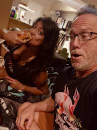 Perfectly seasoned burgers with caramelized onions and American Psycho!  #TheaterThursdayReturns #HomeEdition #hueylewisandthenews  #horrormoviemarathons