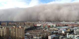 Beijing sebenarnya menghadapi badai pasir reguler pada maret dan april karena dekat dengan gurun gobi, serta karena efek deforestasi dan erosi tanah di seluruh china utara. Foto Penampakan Mengerikan Badai Pasir Hantam China Merdeka Com