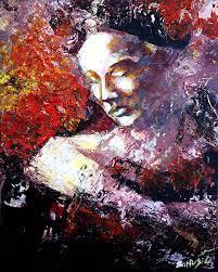 Sad and happy mother with crying baby in hands. Beauty And Sadness Zlatko Music Art
