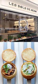 Les Bols De Jean Lunch In A Bowl Of Bread 2 Rue De Choiseul 75002 Paris Bol De Jean Patisserie De Luxe Bols