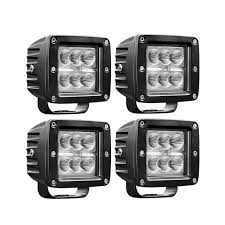 4pack Led Light Pods 4 32w 3200lm Flood Off Road Super Bright Waterproof Fog Work Lights For Motorcycle Trucks Jeep Atv Boats 2 Year Warranty Walmart Com Walmart Com