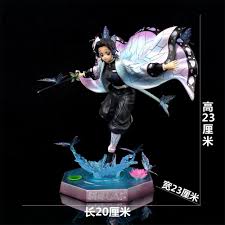 23 см фигурка Kimetsu no Yaiba аниме Kochou Shinobu, фигурка рассекающего  демонов, игрушки, модель в подарок | AliExpress