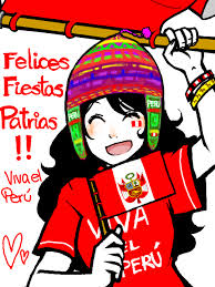 28 de julio frases fiestas patrias perú. Felices Fiestas Patrias Peru Iloveperu Peruvian Art Anime Peru
