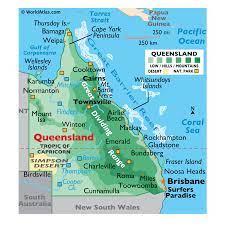 Qld East Coast Map Queensland Maps & Facts - World Atlas