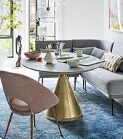 Your table needs to allow for the number of diners you want to seat comfortably and still leave enough room to walk around it. The Right Size Dining Table For Your Space