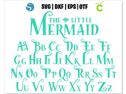Free Free 168 Mermaid Letters Svg Free SVG PNG EPS DXF File