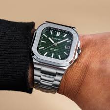 Amazon.com: DUXOT Men's 42mm Quadrata Automatic Sage Green Watch with Solid  Stainless Steel Bracelet DX-2073-22 : Clothing, Shoes & Jewelry