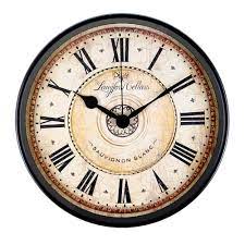 Old clocks on the wall · for the diy and upcycle crowd, we've got some stellar ideas for repurposing an old clock. Justup Wall Clock 12 Inch Metal Black Wall Clock European Style Retro Vintage Clock Non Ticking Whisper Quiet Battery Operated With Hd Glass Easy To Read For Indoor Decor Black 12