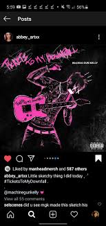 But it's also a good balance of street music, too. Would Ve Been Sick If Mgk Had Just Hired Abbywrites To Make His Album Cover Then Just Like The Last Slide Says None Of This With Art Thief Terry Would Be Happening Machinegunkelly