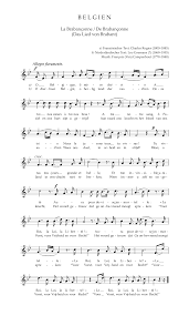 1830 yılında alexandre dechet tarafından yazılan marş, aynı yıl françois van campenhout tarafından bestelenmiştir. Brabanconne