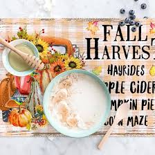 Amazon.com: Fall Harvest Hayrides Cider Pumpkin Pie Corn Maze Placemats 1  PCS Orange Plaid Autumn Sunflower Truck Dog Dining Table Mats Dog Lover  Washable Place Mat for Kitchen Dining Room,12 X 18