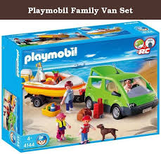 Playmobil Family Van Set Boat Can Be Upgraded With The Underwater Motor And Car Can Be Powered By Adding The Rc Compac Playmobil Playmobil Sets Playmobil Toys