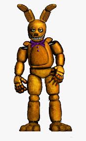 The purple guy has changed our fates yet we're still here, yet we're still here. in the beginning, there were three animatronics, the best of friends; Fixed Springtrap Springbonnie V Spring Bonnie With Purple Guy Free Transparent Clipart Clipartkey