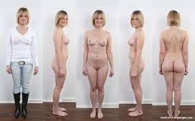 Nackte Frau von vorne und hinten - Bilder und Foto Galerie