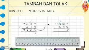 Matematik tahun 3 bab 3 (3.1.5 : Matematik Tahun 3 Tambah Dan Tolak Youtube