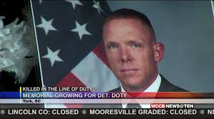 Emotional Procession for York County Detective's Return Home