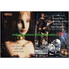 L menday card slot 2. Koudelka Ps1 Playstation 1 Snk Original Magazine Dps Advert 15439 On Ebid Canada 119611596