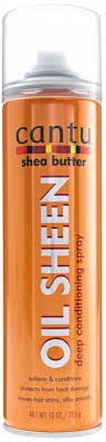 Cantu Shea Butter Oil Sheen Deep Conditioning Spray 10 Oz Aerosol Can For Sale Online Ebay