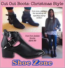 Cutout Boots And Socks Cutout Boots Boots Shoe Zone