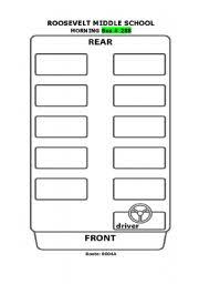 44 Reasonable Free Printable School Bus Seating Chart
