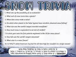 One of the worst tasks in the wintertime is shoveling snow, but you can put a stop to that backbreaking labor with a snow blower. Snow Trivia Jamestown Gazette