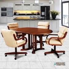 Find modern dining chairs as dashing as the table itself. Douglas Furniture Ashley 5 Pc Swivel Tilt Caster Dinette Set Dinette Sets Dinette Kitchen Table Chairs