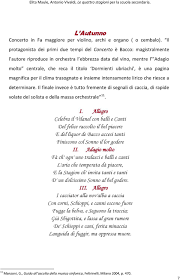 Suggestive immagini dell'autunno si susseguono su una delle più belle opere classiche della musica italiana. Il Concerto Solista Le Quattro Stagioni Lessons Blendspace