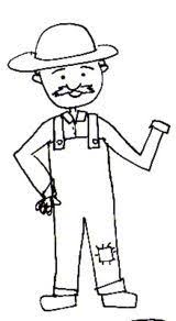 How To Draw A Farmer Drawings Pencil Art Drawings Drawing Skills