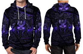 Black panther hoodie, black panther sweatshirt, sweater, unisex for women and men. Black Panther Purple Neon Hoodie Fullprint And 50 Similar Items