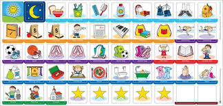 my busy school week childrens activity chart