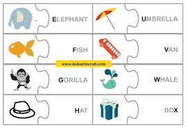 And, it'll keep them busy and having fun. Toddler Pre K Letter Word Matching Printable Game Kids Art Craft