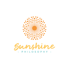 Sunshine Philosophy Logo Design Sunshine Logo Logo Design Branding Design Logo