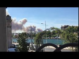Video Un Depart De Feu A Port De Bouc Les Pompiers Sont Sur Place